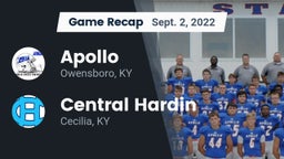 Recap: Apollo  vs. Central Hardin  2022