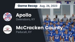 Recap: Apollo  vs. McCracken County  2023