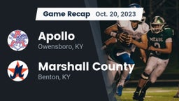 Recap: Apollo  vs. Marshall County  2023