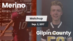 Matchup: Merino vs. Gilpin County  2017