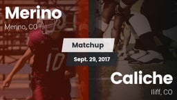 Matchup: Merino vs. Caliche  2017