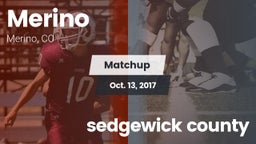 Matchup: Merino vs. sedgewick county 2017