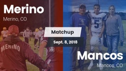 Matchup: Merino vs. Mancos  2018