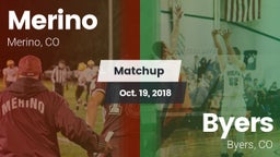 Matchup: Merino vs. Byers  2018