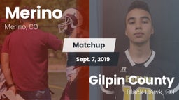 Matchup: Merino vs. Gilpin County  2019