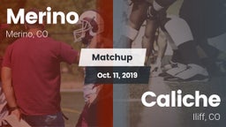 Matchup: Merino vs. Caliche  2019