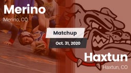Matchup: Merino vs. Haxtun  2020