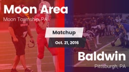 Matchup: Moon Area High vs. Baldwin  2016