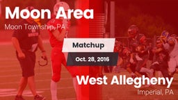 Matchup: Moon Area High vs. West Allegheny  2016