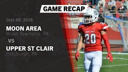 Recap: Moon Area  vs. Upper St Clair 2016