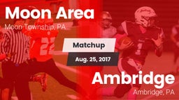 Matchup: Moon Area High vs. Ambridge  2017