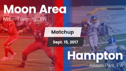 Matchup: Moon Area High vs. Hampton  2017