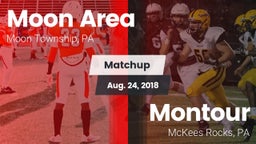 Matchup: Moon Area High vs. Montour  2018