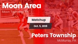 Matchup: Moon Area High vs. Peters Township  2018
