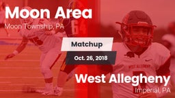 Matchup: Moon Area High vs. West Allegheny  2018