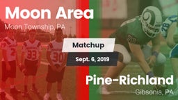 Matchup: Moon Area High vs. Pine-Richland  2019