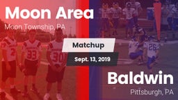 Matchup: Moon Area High vs. Baldwin  2019
