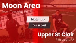 Matchup: Moon Area High vs. Upper St Clair 2019