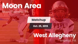 Matchup: Moon Area High vs. West Allegheny  2019