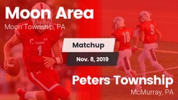 Matchup: Moon Area High vs. Peters Township  2019
