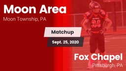 Matchup: Moon Area High vs. Fox Chapel  2020