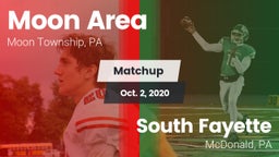 Matchup: Moon Area High vs. South Fayette  2020