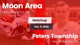 Matchup: Moon Area High vs. Peters Township  2020