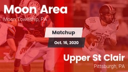 Matchup: Moon Area High vs. Upper St Clair 2020