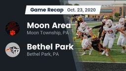 Recap: Moon Area  vs. Bethel Park  2020