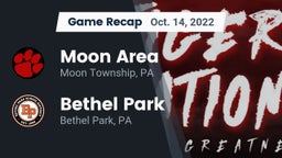 Recap: Moon Area  vs. Bethel Park  2022