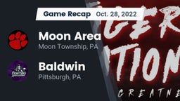 Recap: Moon Area  vs. Baldwin  2022