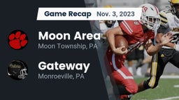 Recap: Moon Area  vs. Gateway  2023