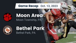 Recap: Moon Area  vs. Bethel Park  2023