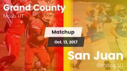 Matchup: Grand County vs. San Juan  2017