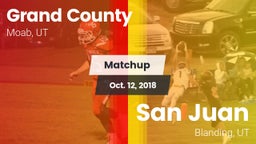 Matchup: Grand County vs. San Juan  2018