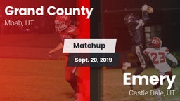 Matchup: Grand County vs. Emery  2019