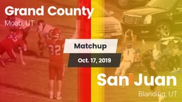 Matchup: Grand County vs. San Juan  2019