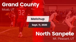 Matchup: Grand County vs. North Sanpete  2020