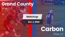 Matchup: Grand County vs. Carbon  2020