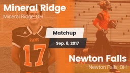 Matchup: Mineral Ridge vs. Newton Falls  2017