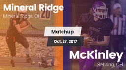 Matchup: Mineral Ridge vs. McKinley  2017