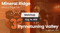Matchup: Mineral Ridge vs. Pymatuning Valley  2018