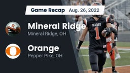 Recap: Mineral Ridge  vs. Orange  2022