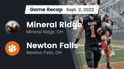 Recap: Mineral Ridge  vs. Newton Falls  2022