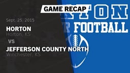 Recap: Horton  vs. Jefferson County North  2015