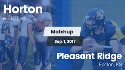 Matchup: Horton vs. Pleasant Ridge  2017