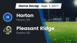 Recap: Horton  vs. Pleasant Ridge  2017