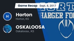 Recap: Horton  vs. OSKALOOSA  2017