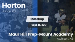 Matchup: Horton vs. Maur Hill Prep-Mount Academy  2017