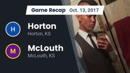 Recap: Horton  vs. McLouth  2017